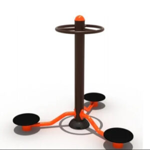 Waist Twister Triple For Outdoor Gym